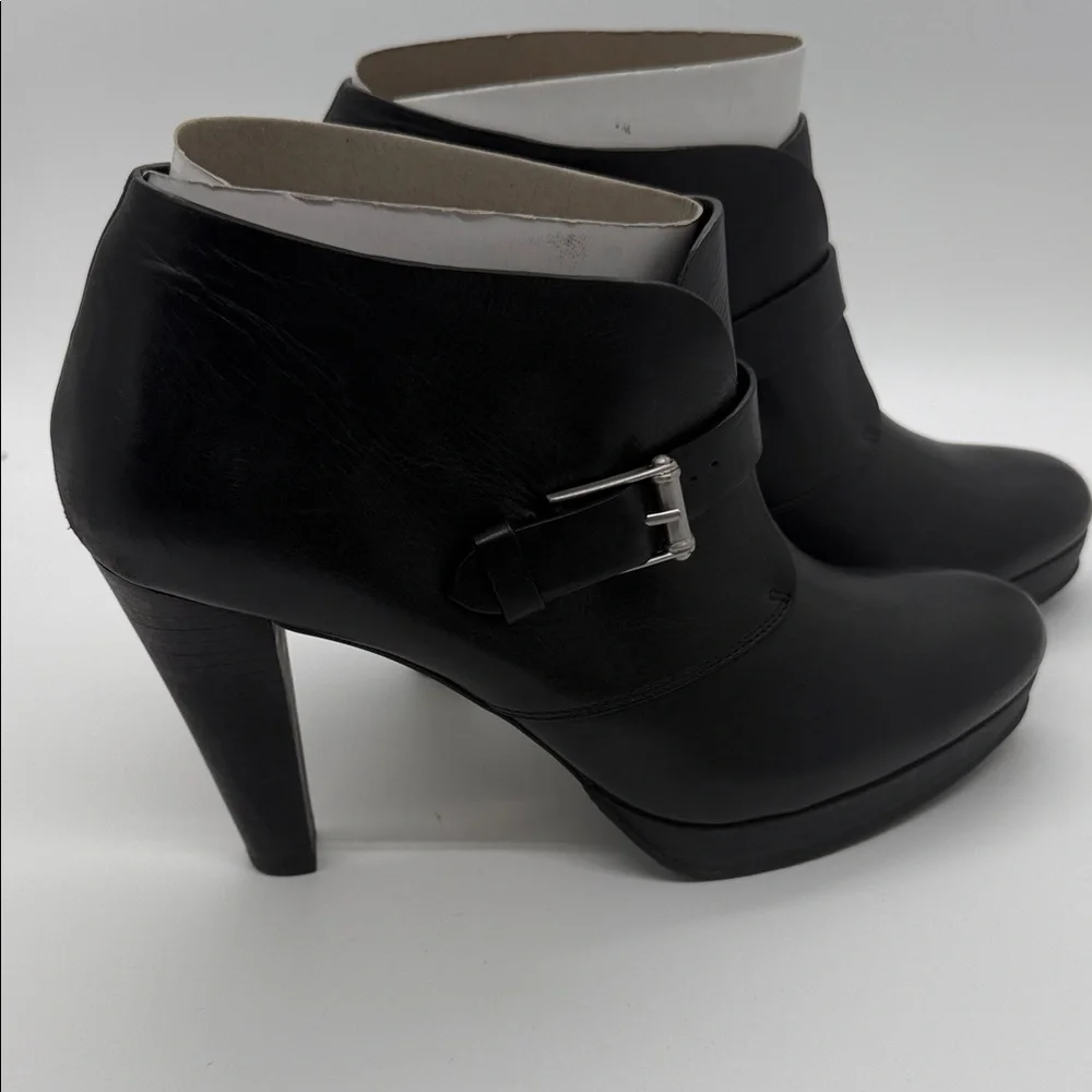Cole Haan Black Leather‎ Ankle BootiesNWOT SIZE 10